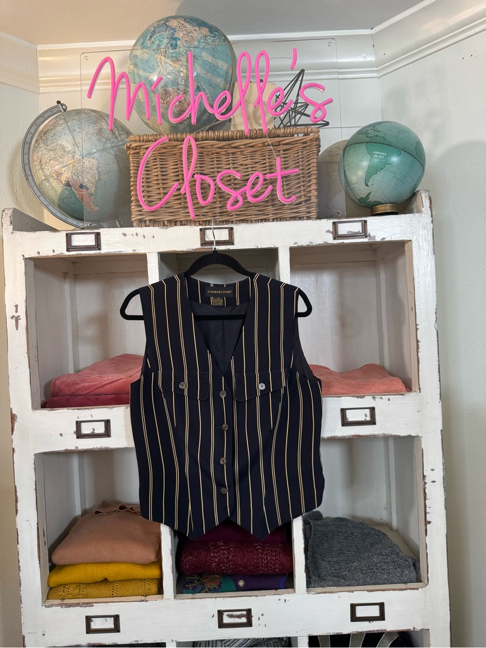 Vintage Classics Entier silk vest